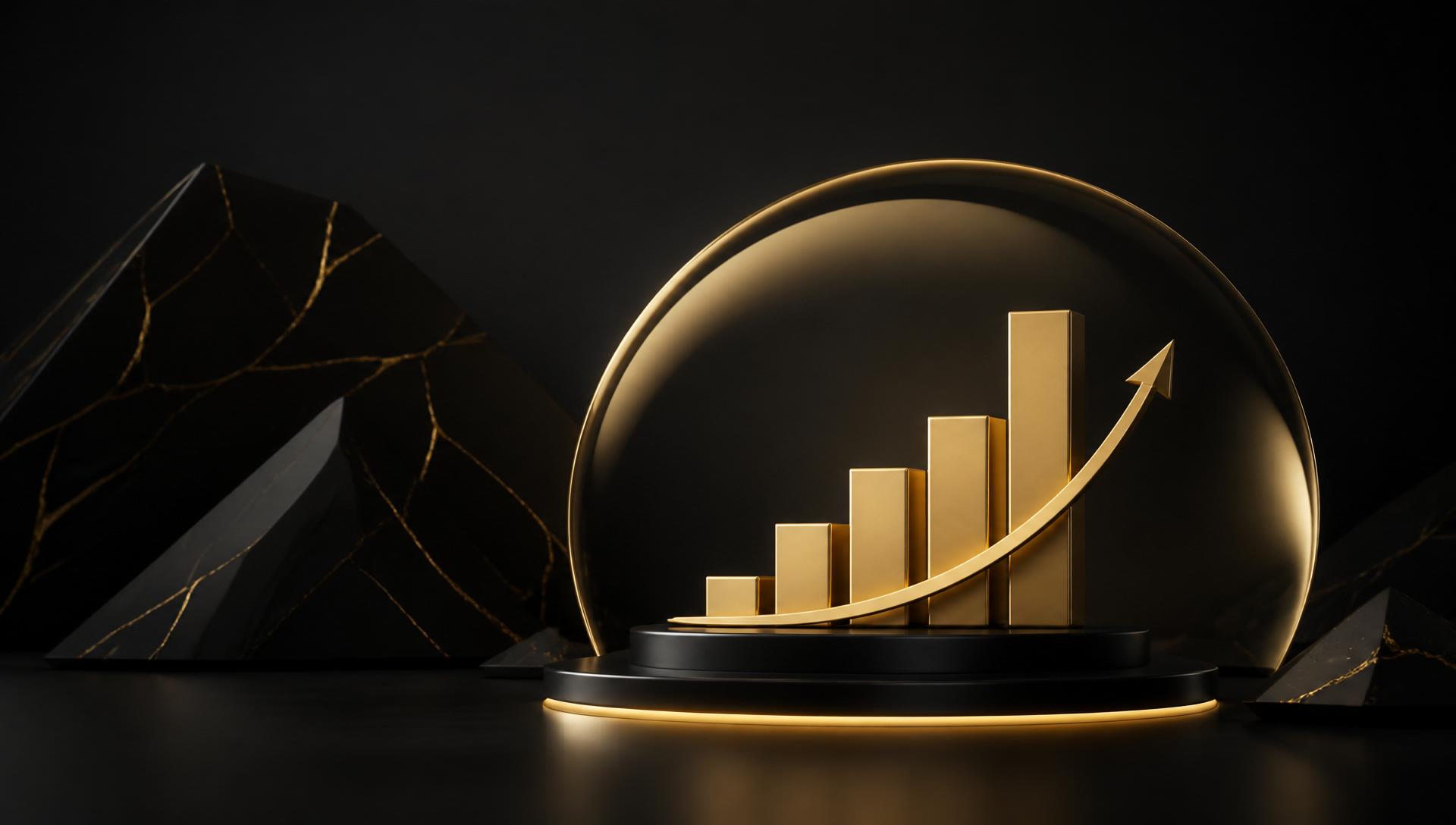 Wealth growth protected inside a glass sphere